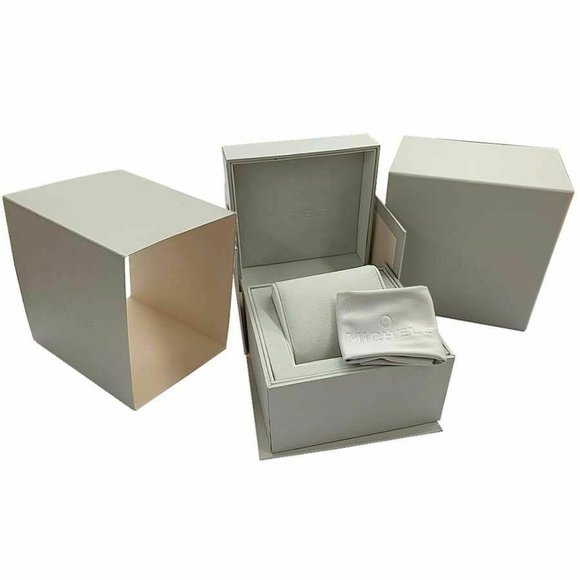 New Michele Deco Madison Diamond Two Tone Gold MWW06T000147 Ladies 33m Watch - Picture 5 of 5